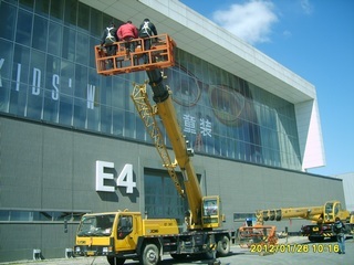 吊車(chē)載人吊籃出售